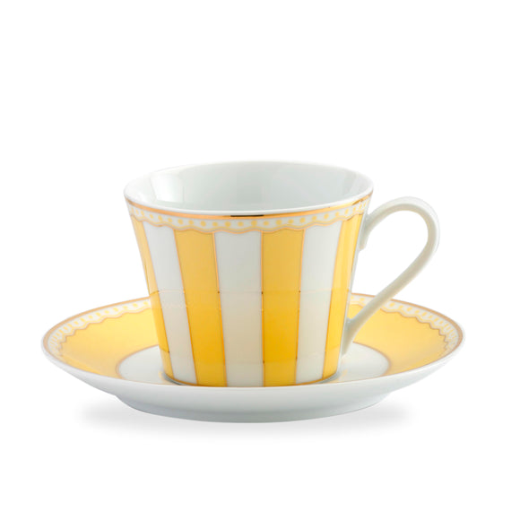 Yellow Cup Saucer