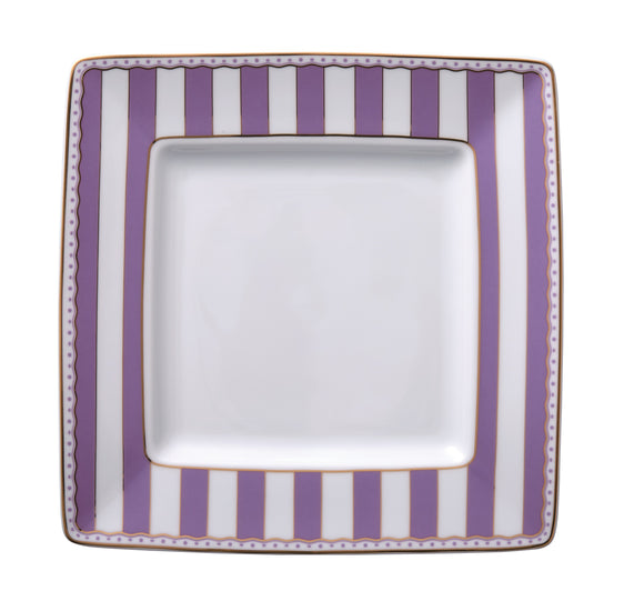Lavender Square Plate