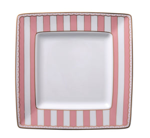 Pink Square Plate